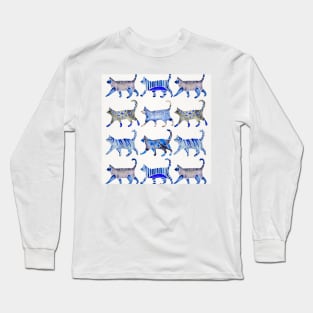 Blue Cat Collection Long Sleeve T-Shirt